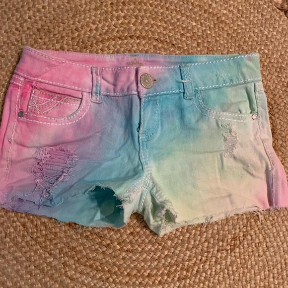 Tye die shorts size 9 - Picture 2 of 6